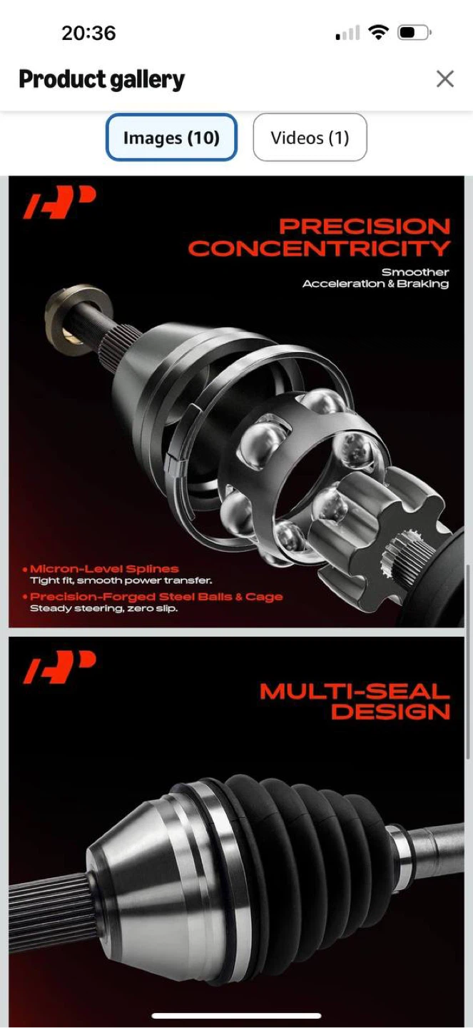 A-Premium CV Axle Shaft Front Left – Toyota Corolla 1.8L 2020 - photo 3