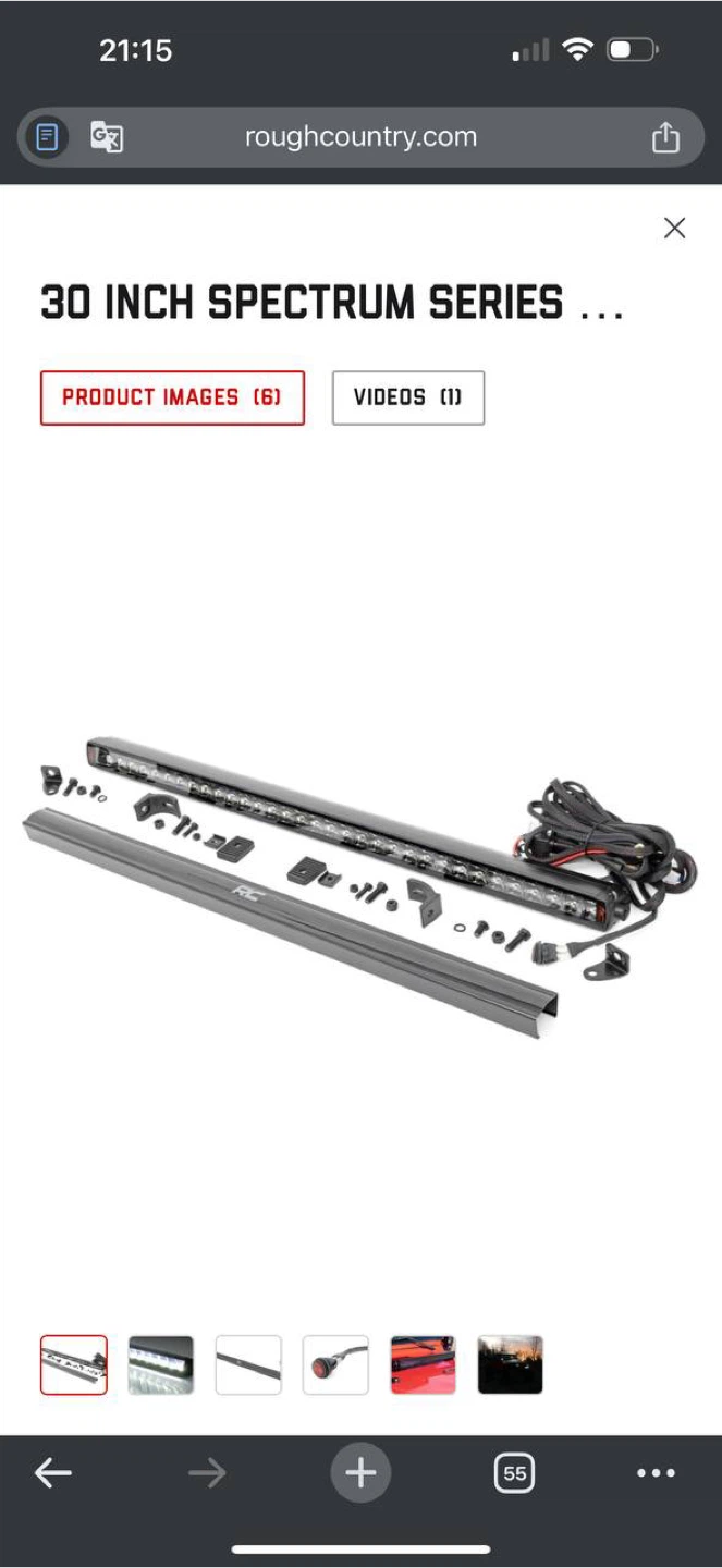 Rough Country 30” LED Light Bar (80730) – SINGLE ROW (443)🚨 - photo 2