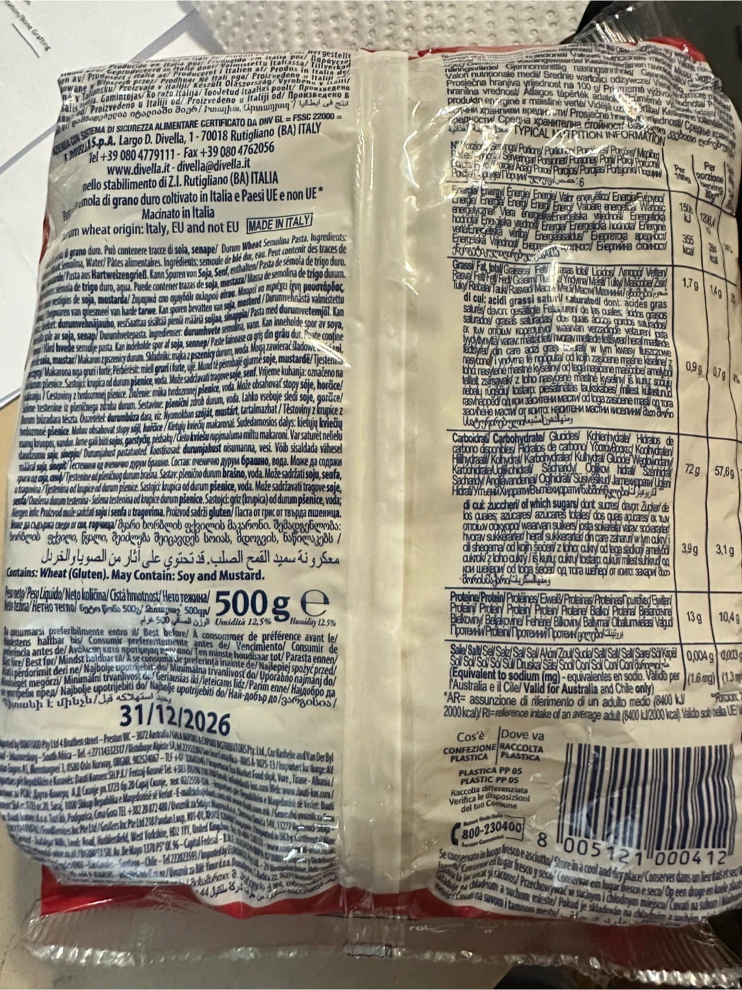 Italian Pasta Unopened - photo 5