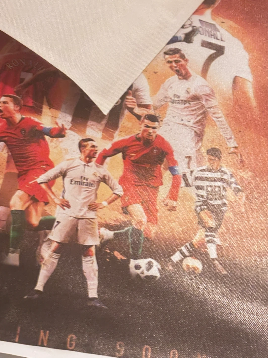 🥕Cristiano Ronaldo Football Poster Print