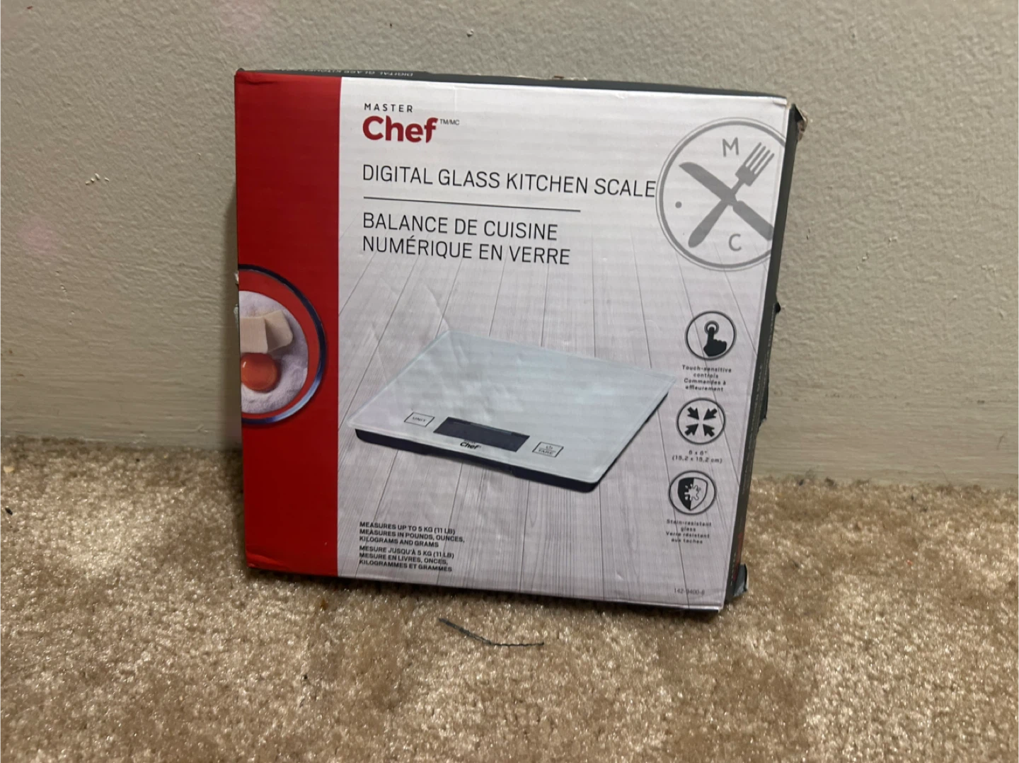 Master Chef Digital Glass Kitchen Scale