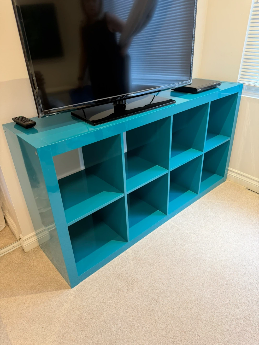 Rare Turquoise Kallax IKEA unit