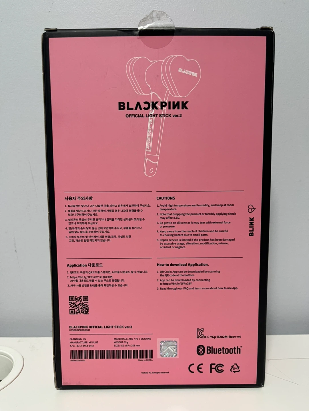 [OFFICIAL] BLACKPINK Light Stick Ver.2+SEALED Weverse Photocards - photo 3