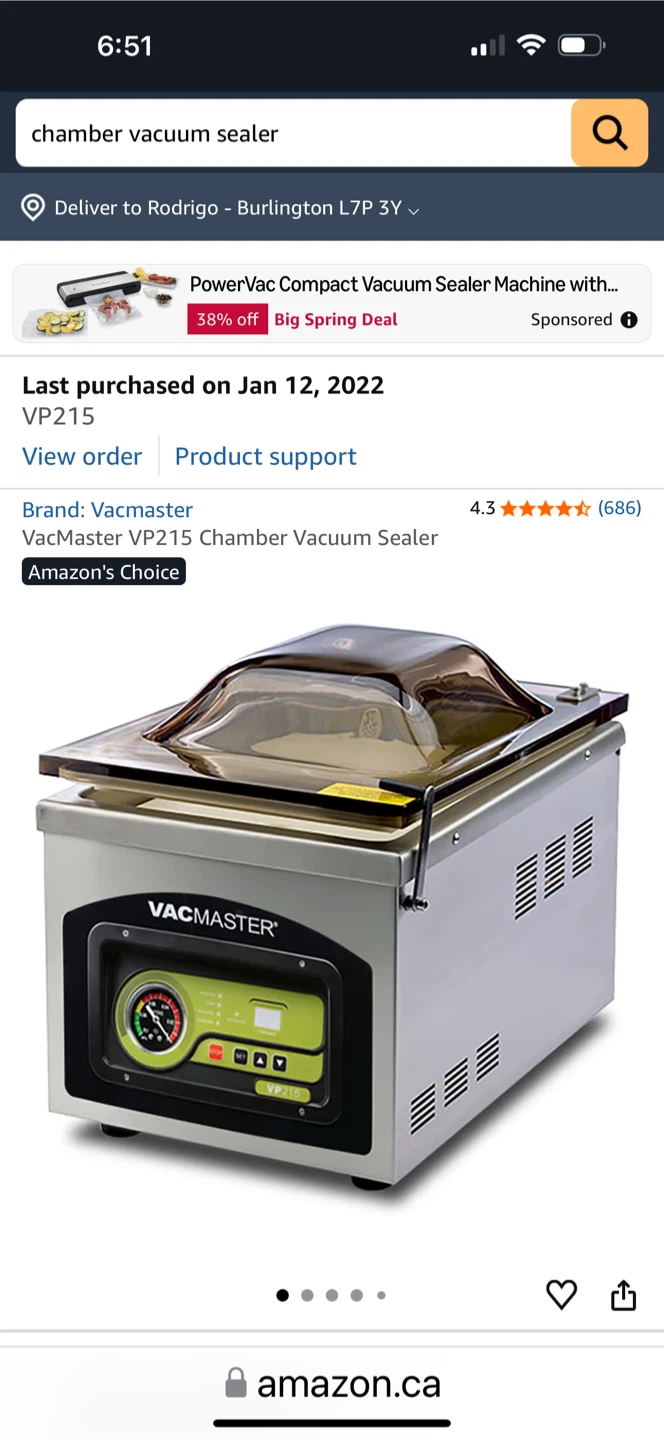 VacMaster VP215 Chamber Vacuum Sealer - photo 2