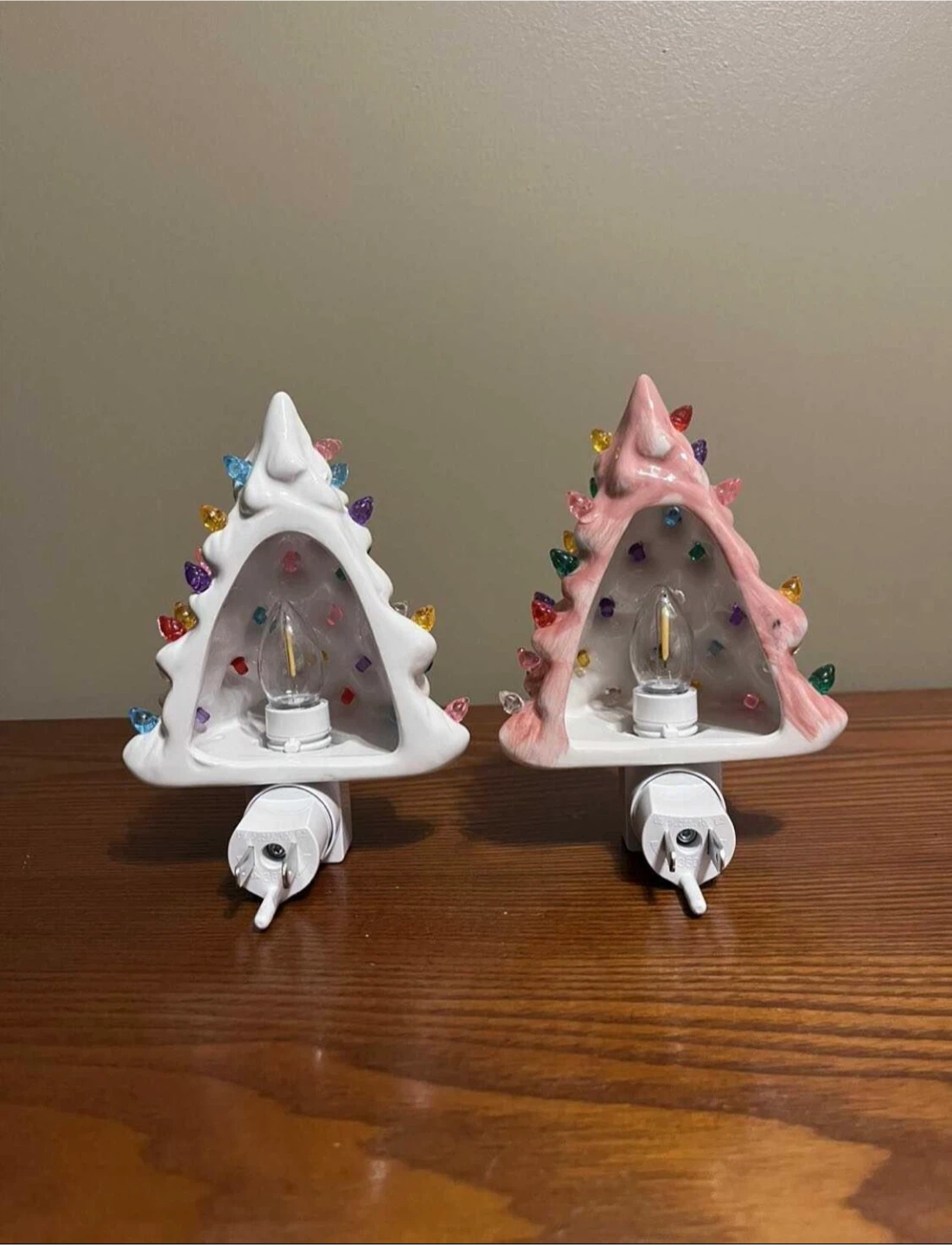 CHRISTMAS TREE NIGHT LIGHTS (Set of 2) - photo 2
