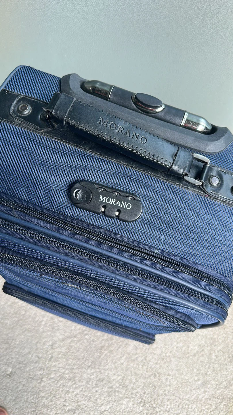 Morano Blue Carry-On Luggage - photo 3