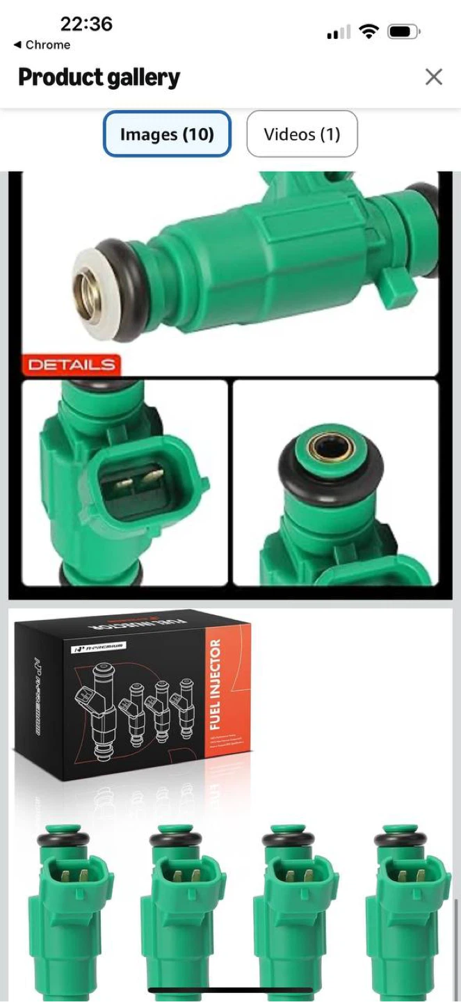 A-Premium Fuel Injectors Set of 4 – Hyundai / Kia (445)🔥 - photo 5