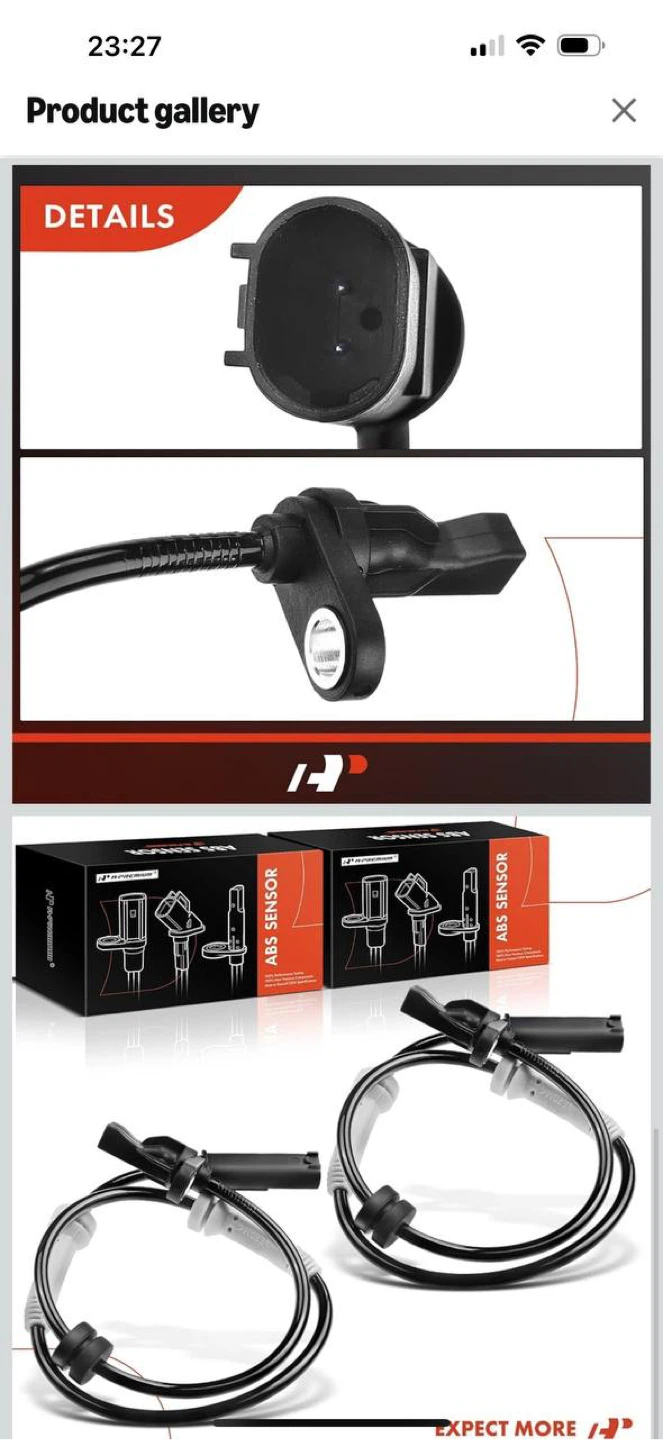 BMW ABS Wheel Speed Sensor Front (A-Premium) – SET OF 2 - photo 5