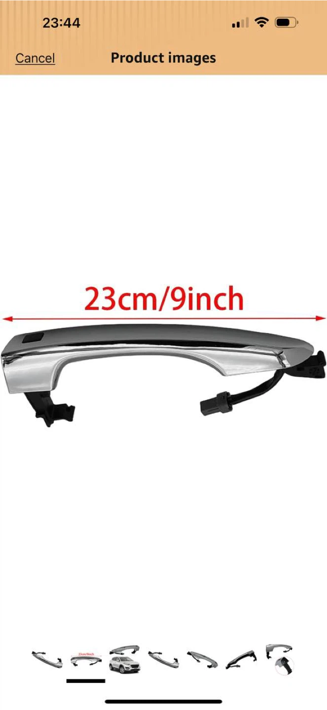 Hyundai Tucson 2016–2020 Front Left Door Handle (Smart Key) - photo 2