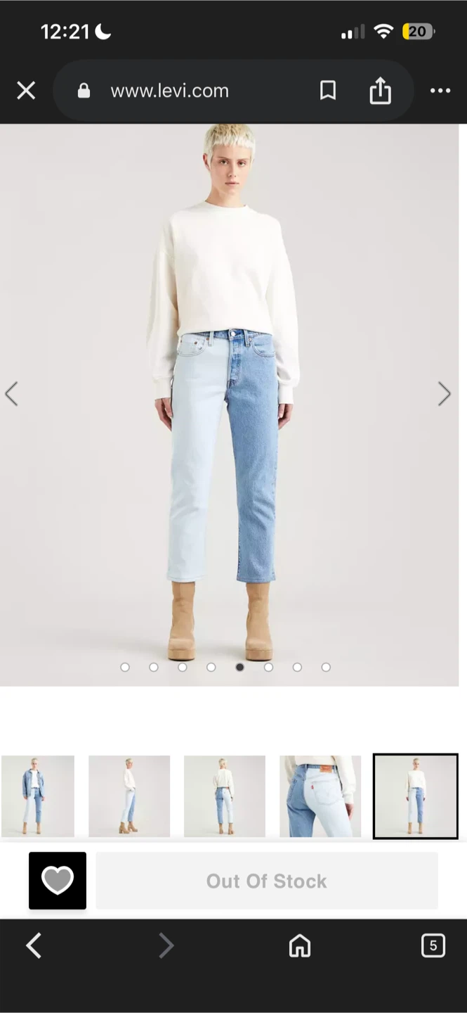 Levi's 501 Jeans - Two-Tone - W31 L28 - photo 3