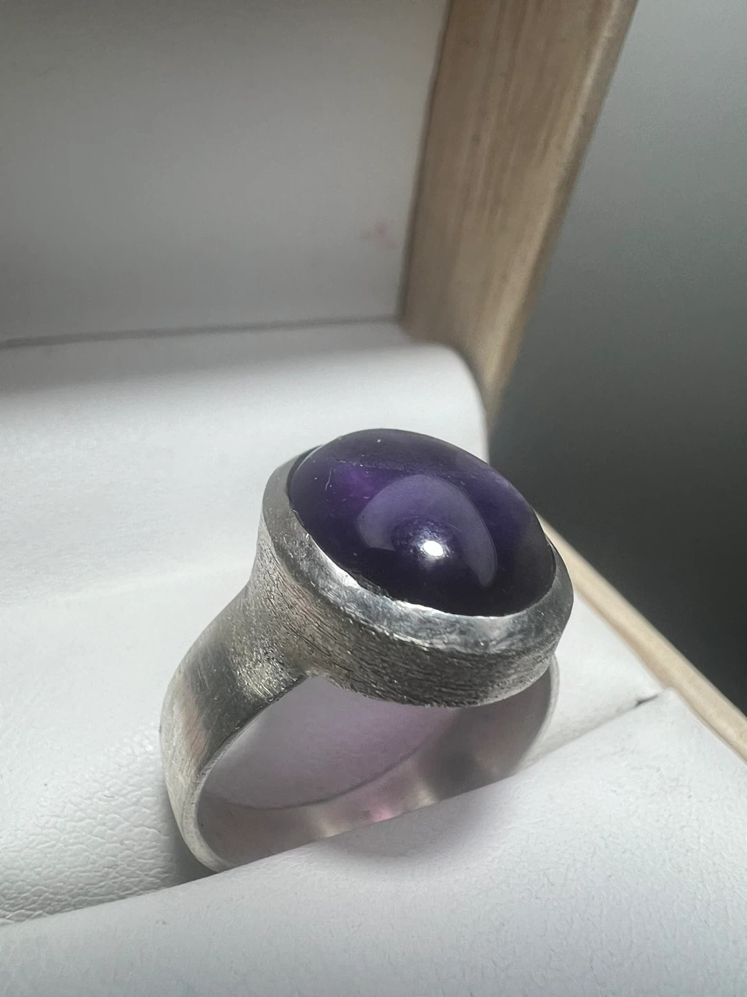 925 Silver Ring with amethyst - photo 2