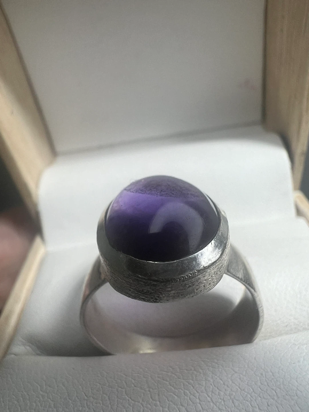 925 Silver Ring with amethyst - photo 3