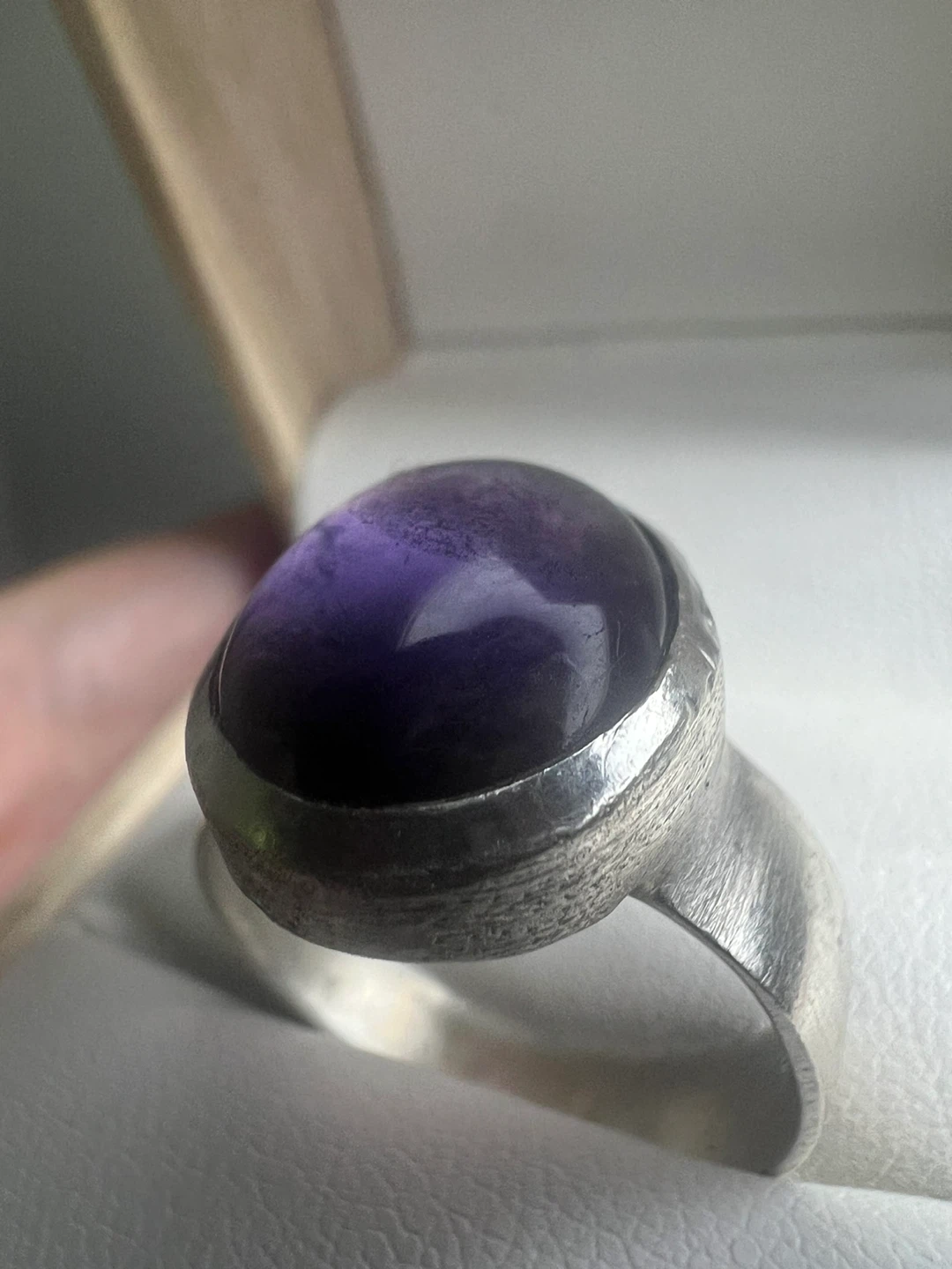 925 Silver Ring with amethyst - photo 4