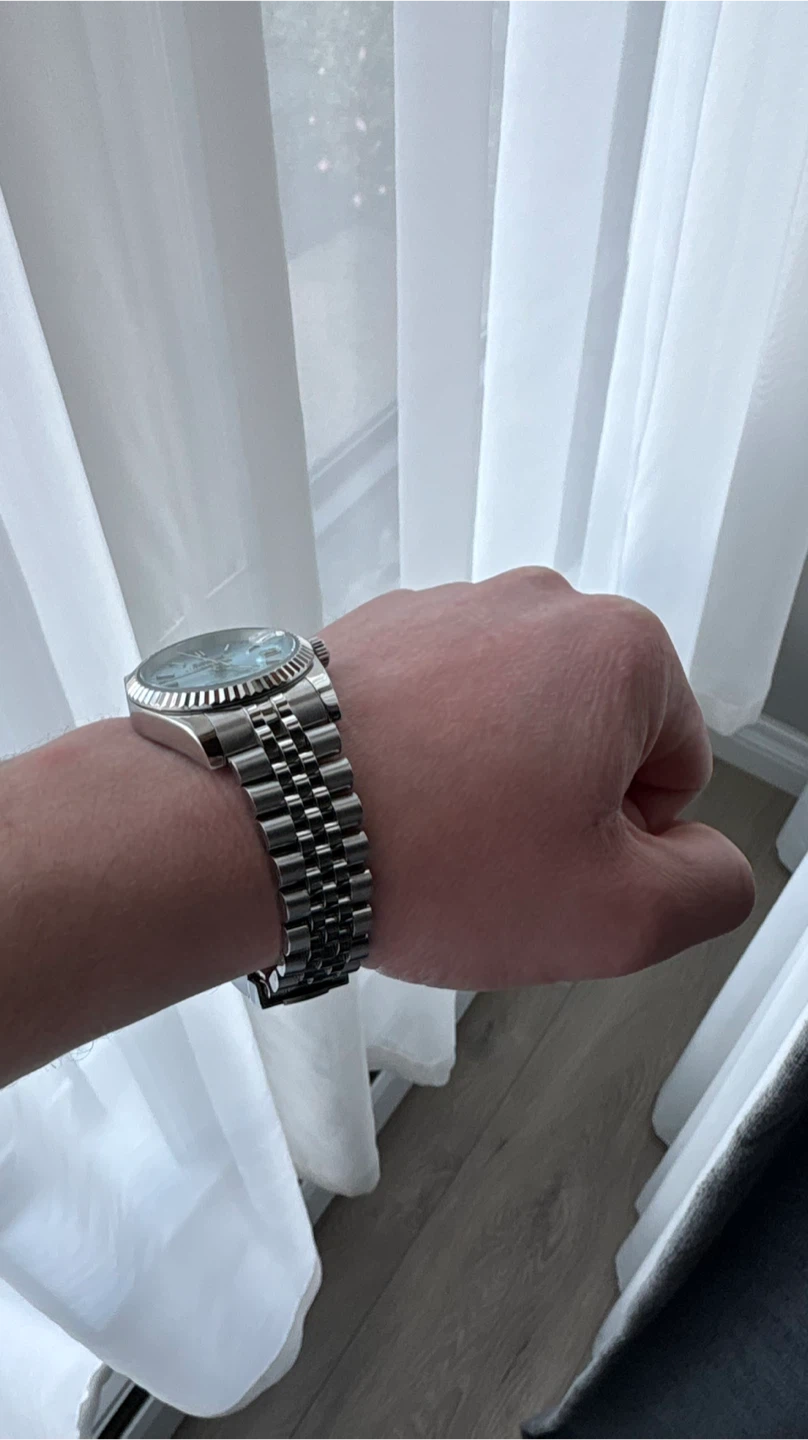 🔥 SEIKO DATEJUST MOD 36MM – ICE BLUE 🔥 - photo 5
