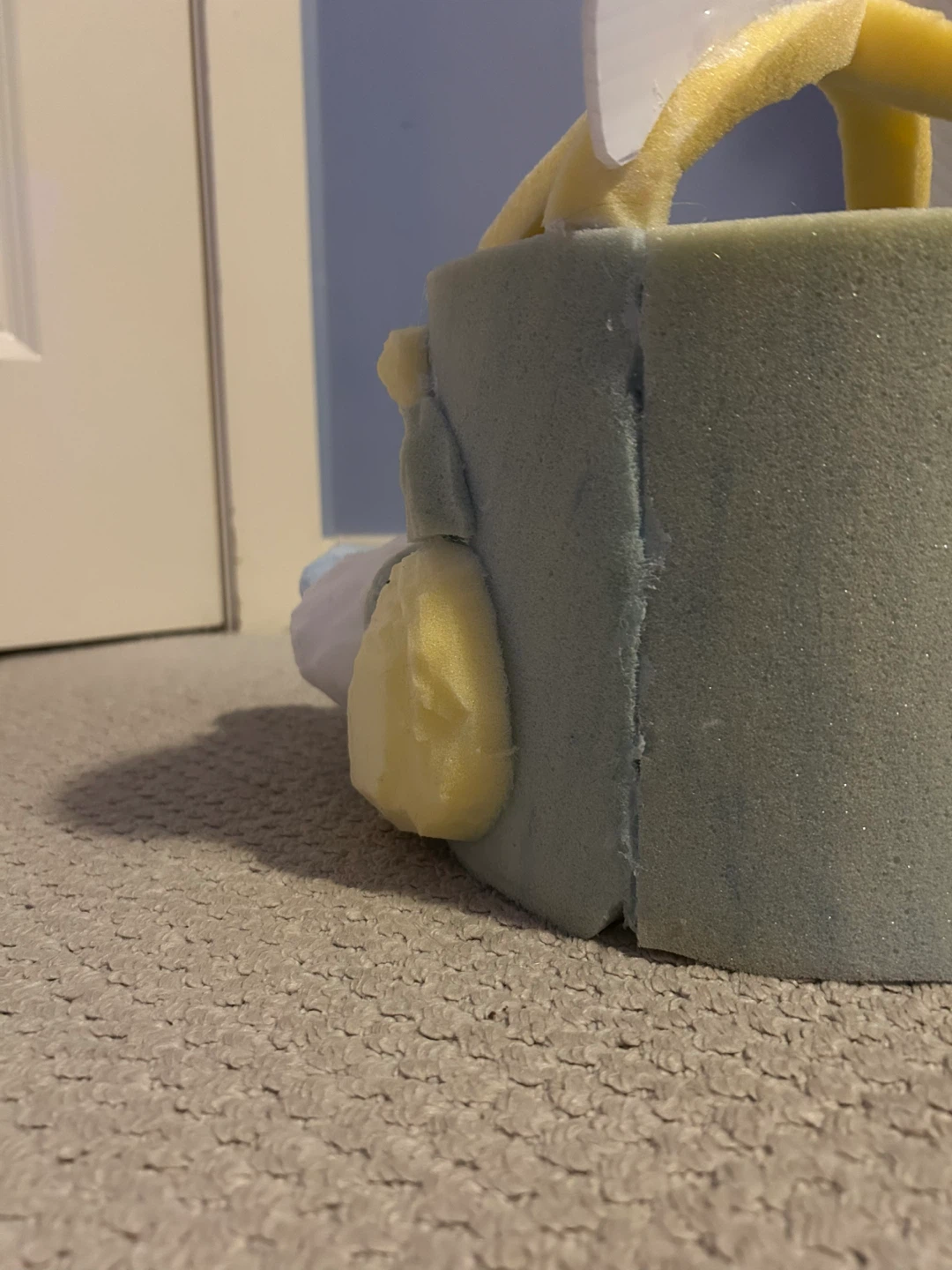 Foam fursuit head base. - photo 4