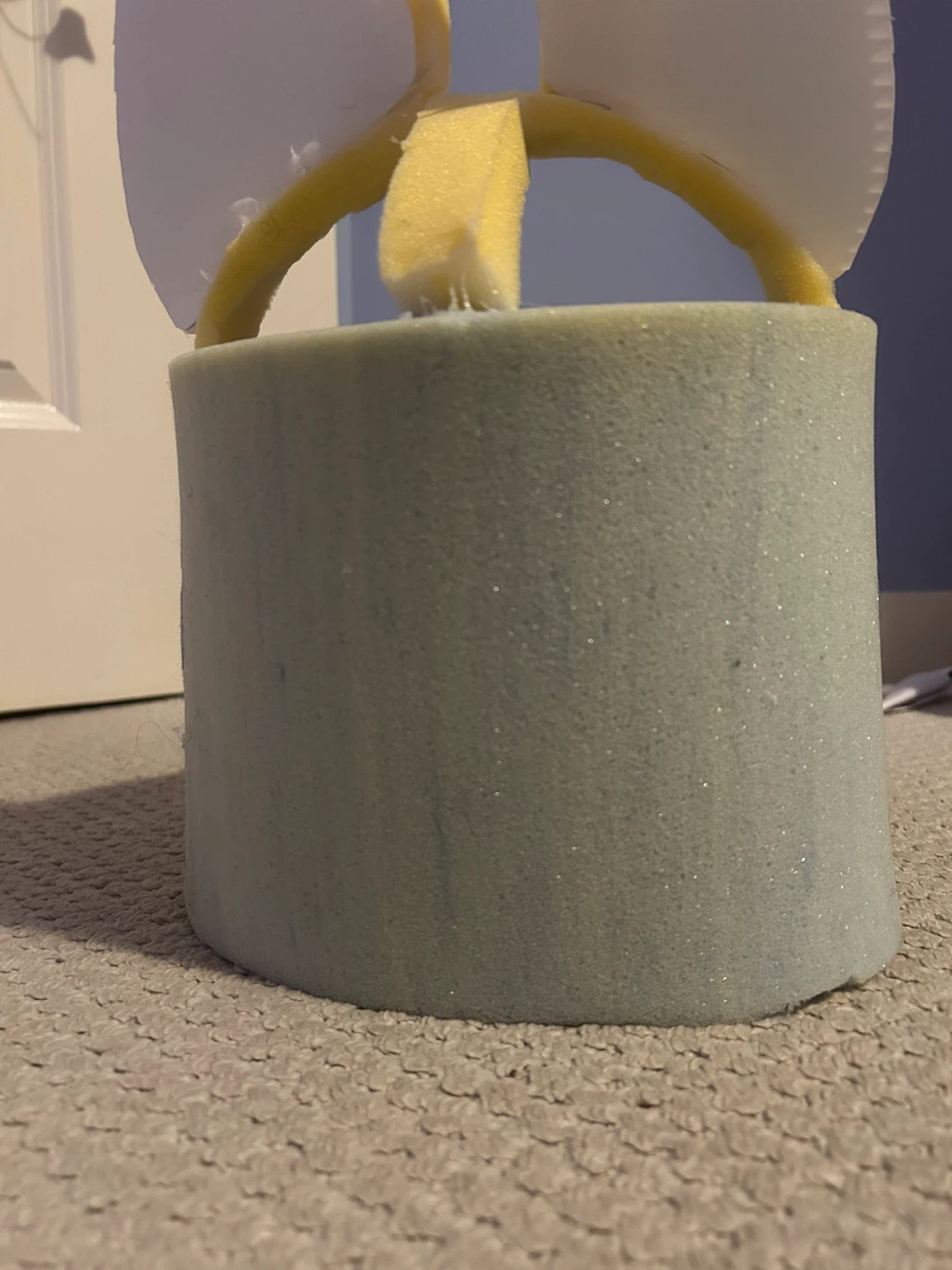 Foam fursuit head base. - photo 3