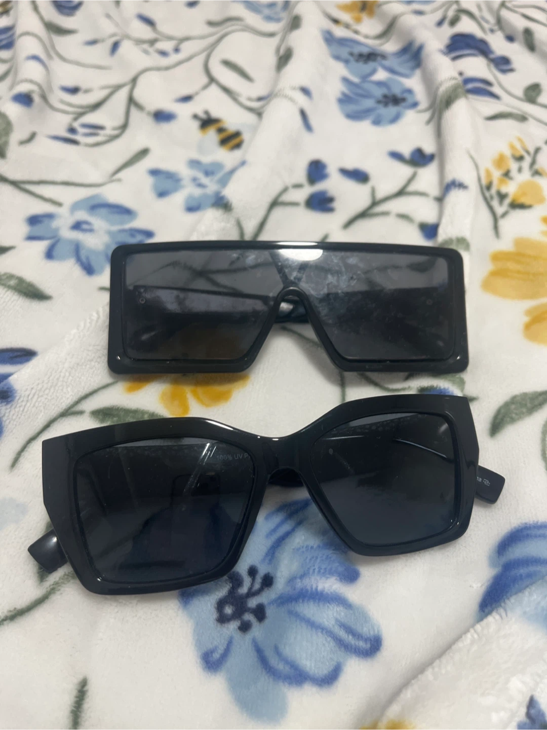 Two Pairs of Black Sunglasses
