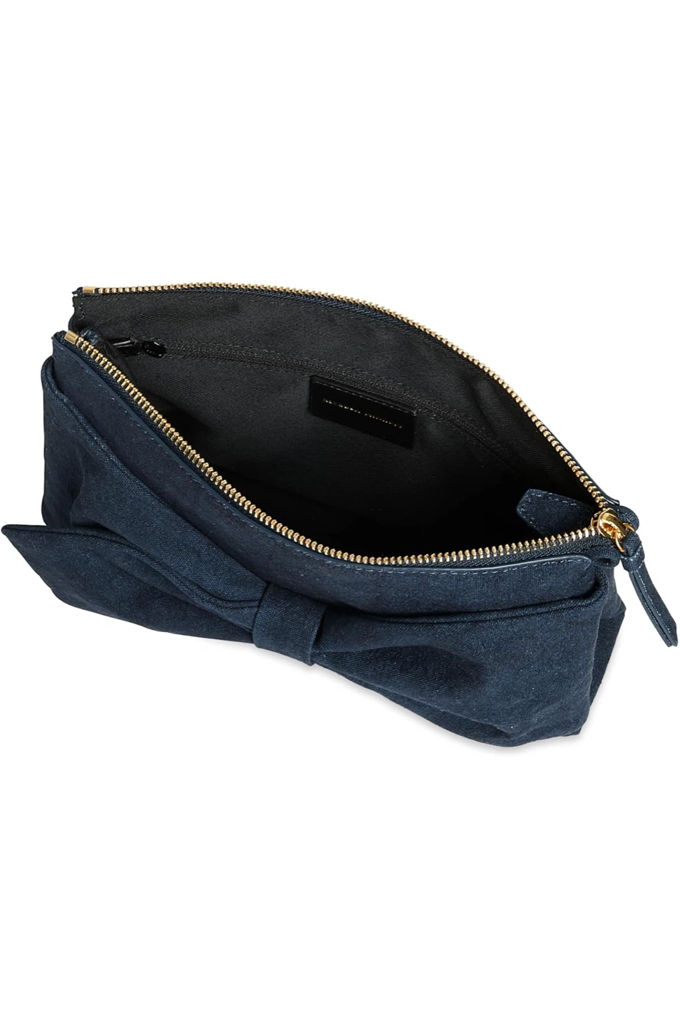 Rebecca Minkoff Womens Denim Bow Clutch - photo 3