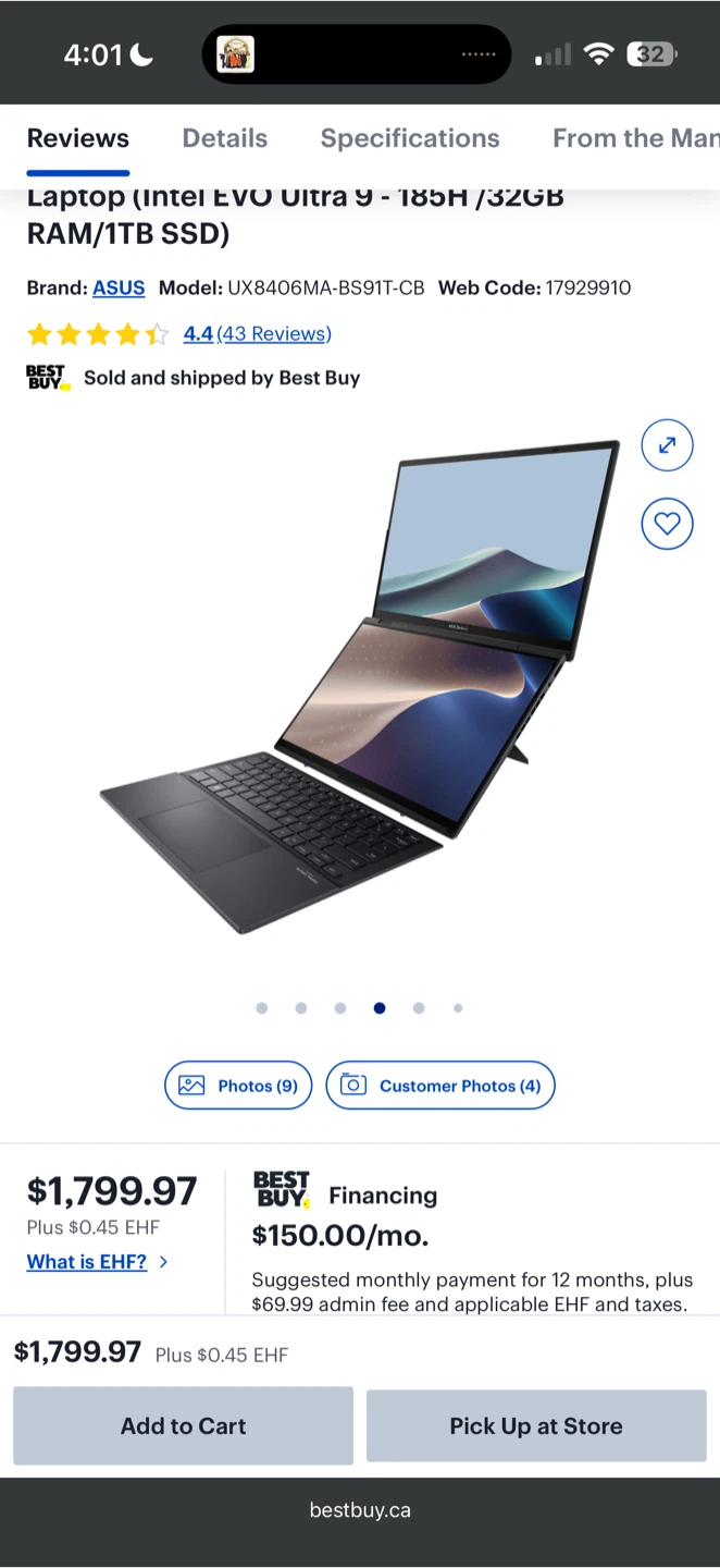 Asus Multitasking laptop - photo 4
