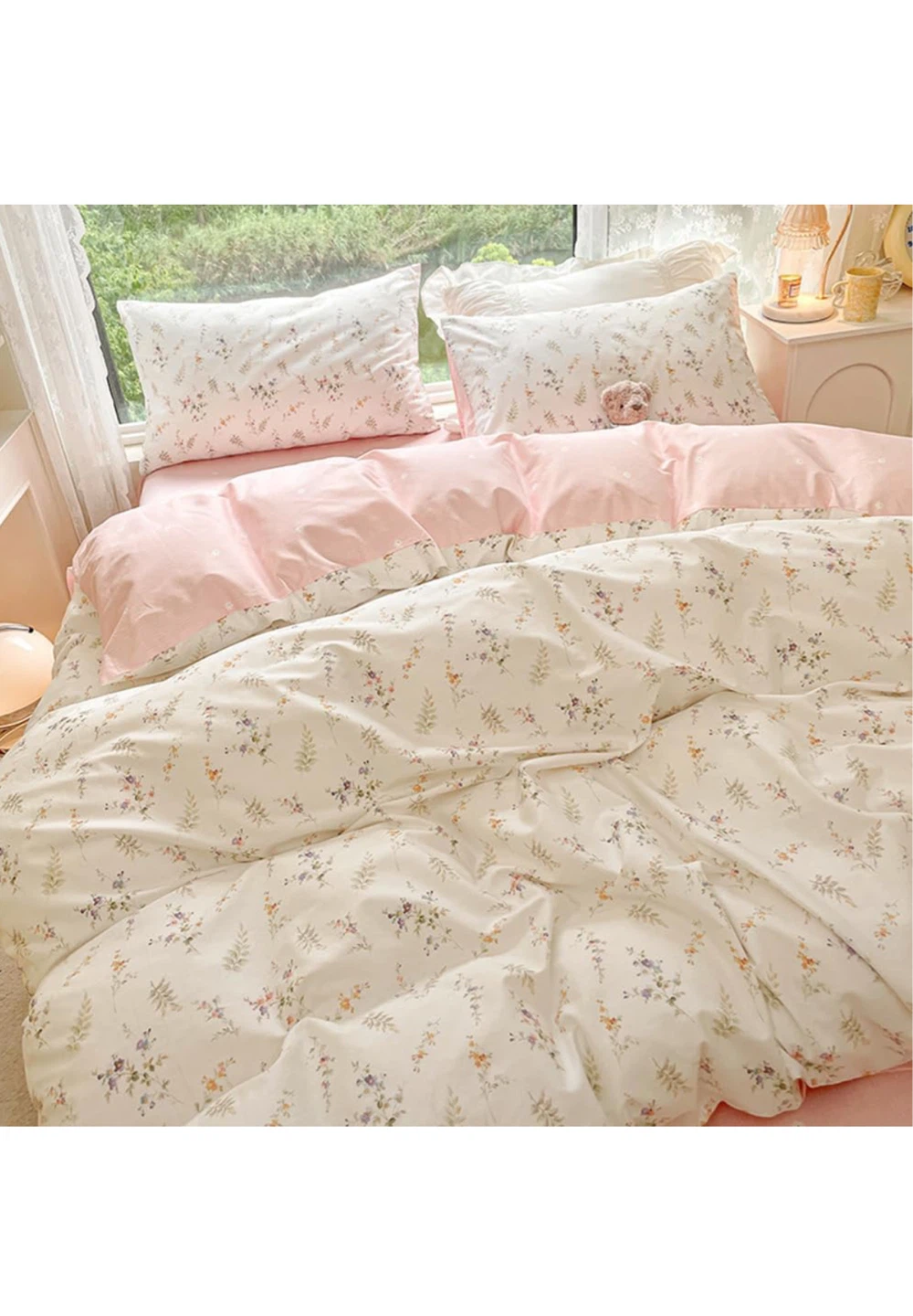 Floral Print Duvet Cover Set - photo 2