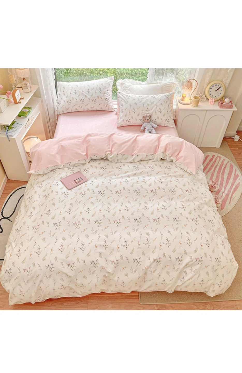 Floral Print Duvet Cover Set - photo 3