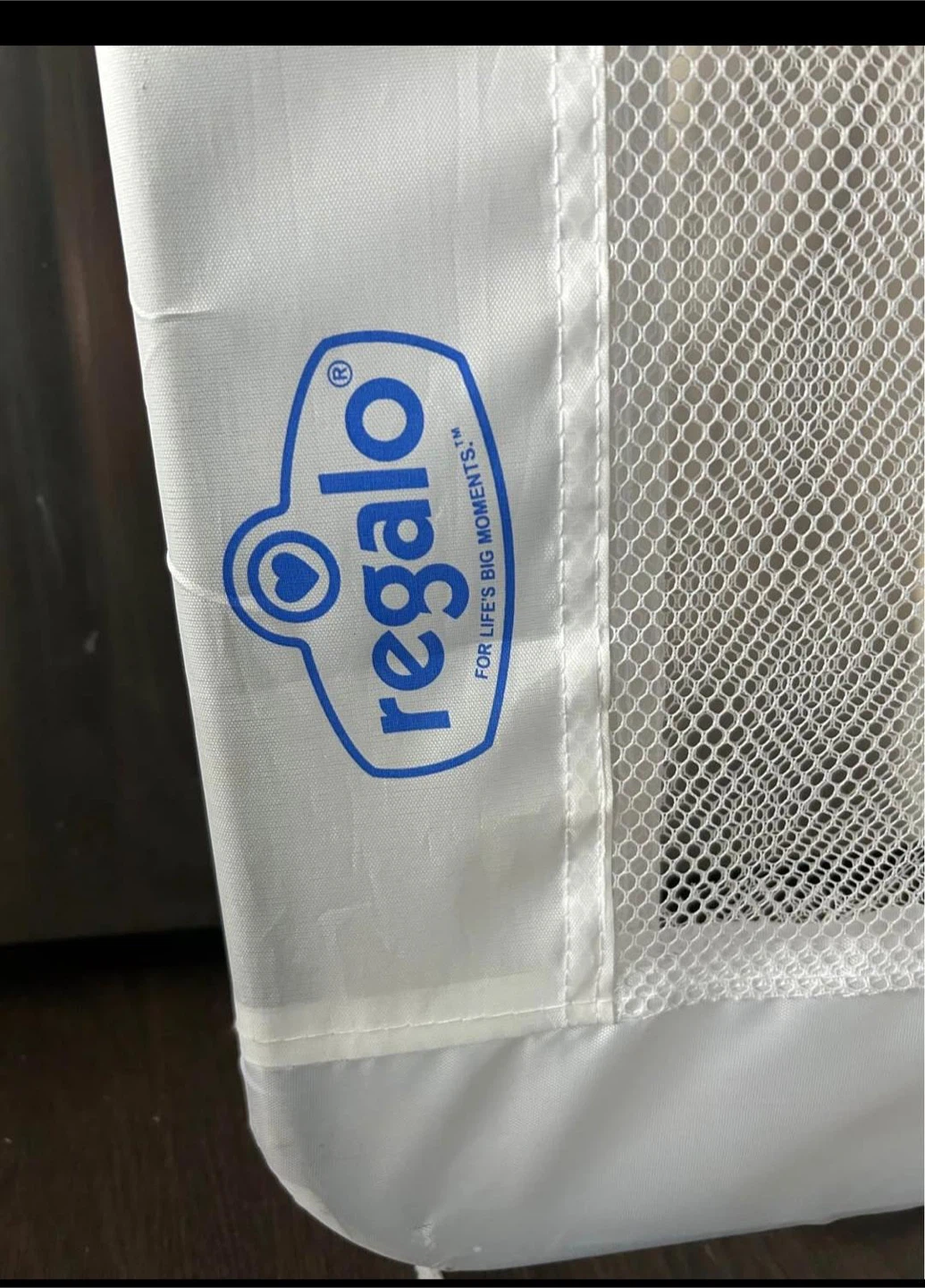 Regalo White Mesh Playpen Extension