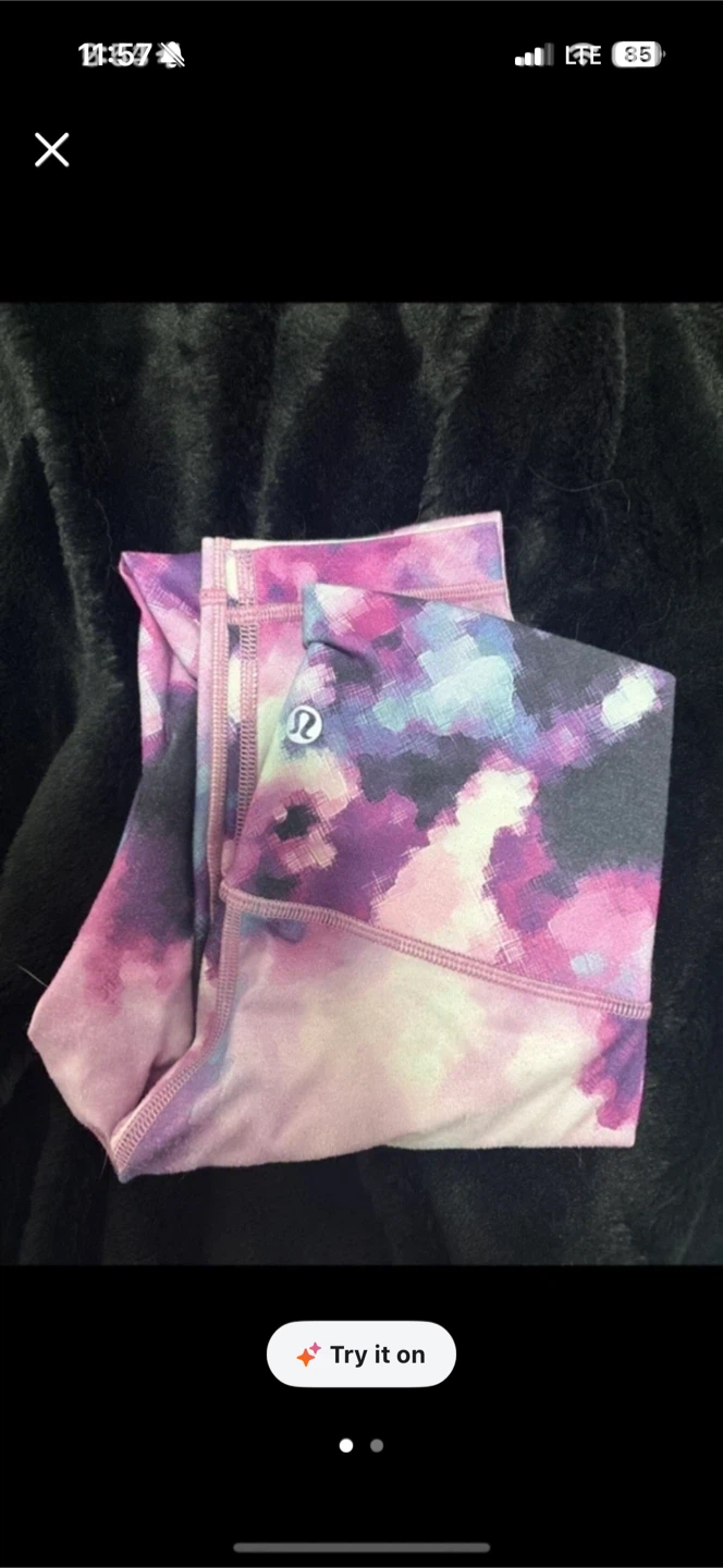 Lululemon Tie-Dye Leggings size 2