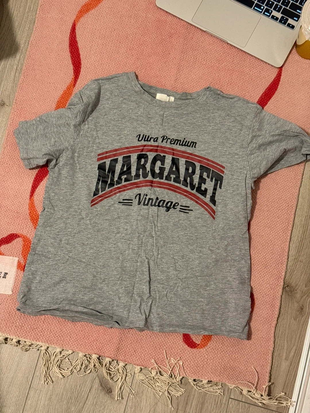 Grey Margaret Vintage T-Shirt