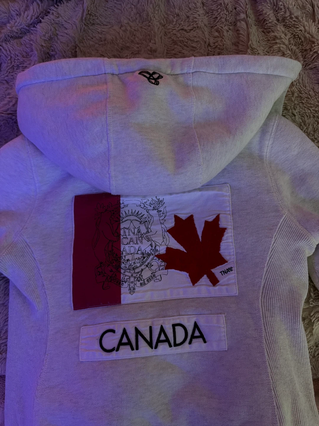 TNA Hoodie with Faux Fur Lining - Small - photo 2