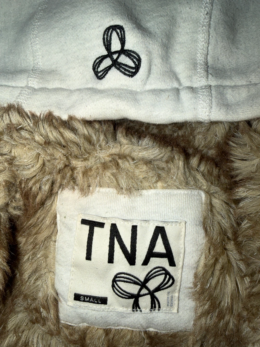TNA Hoodie with Faux Fur Lining - Small - photo 3