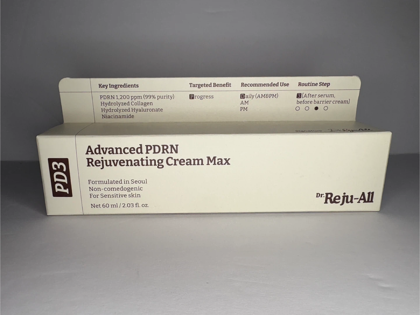 Dr Reju-All Advanced PDRN Rejuvenating Cream Max 60ml