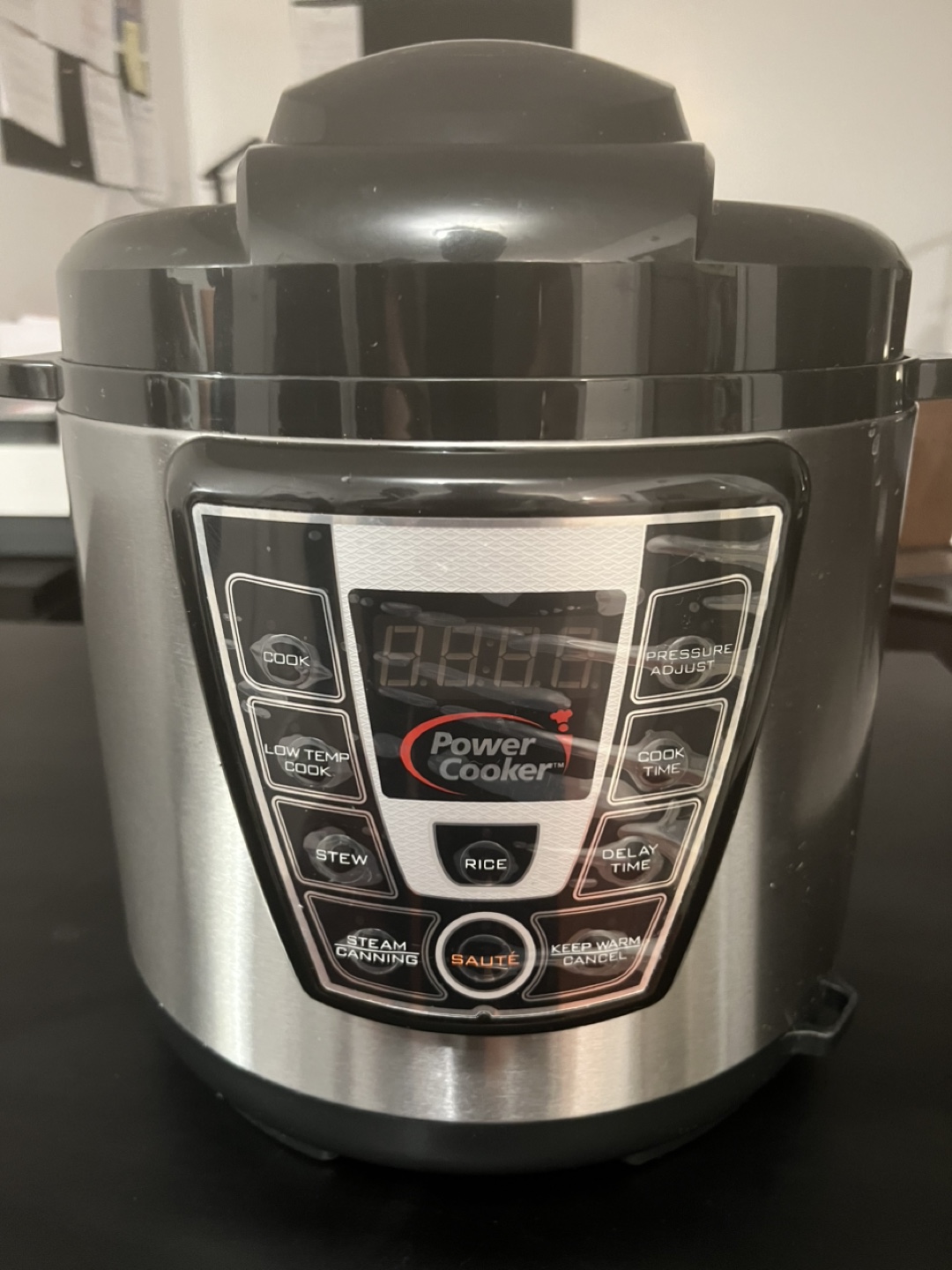 Power Cooker Pressure Cooker with Steamer Basket & Manuals