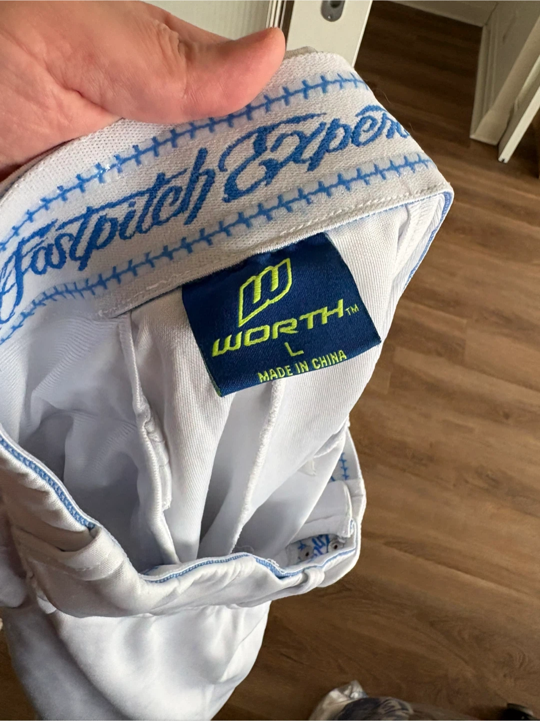 Worth Baseball Pants Youth Large (White) - photo 3