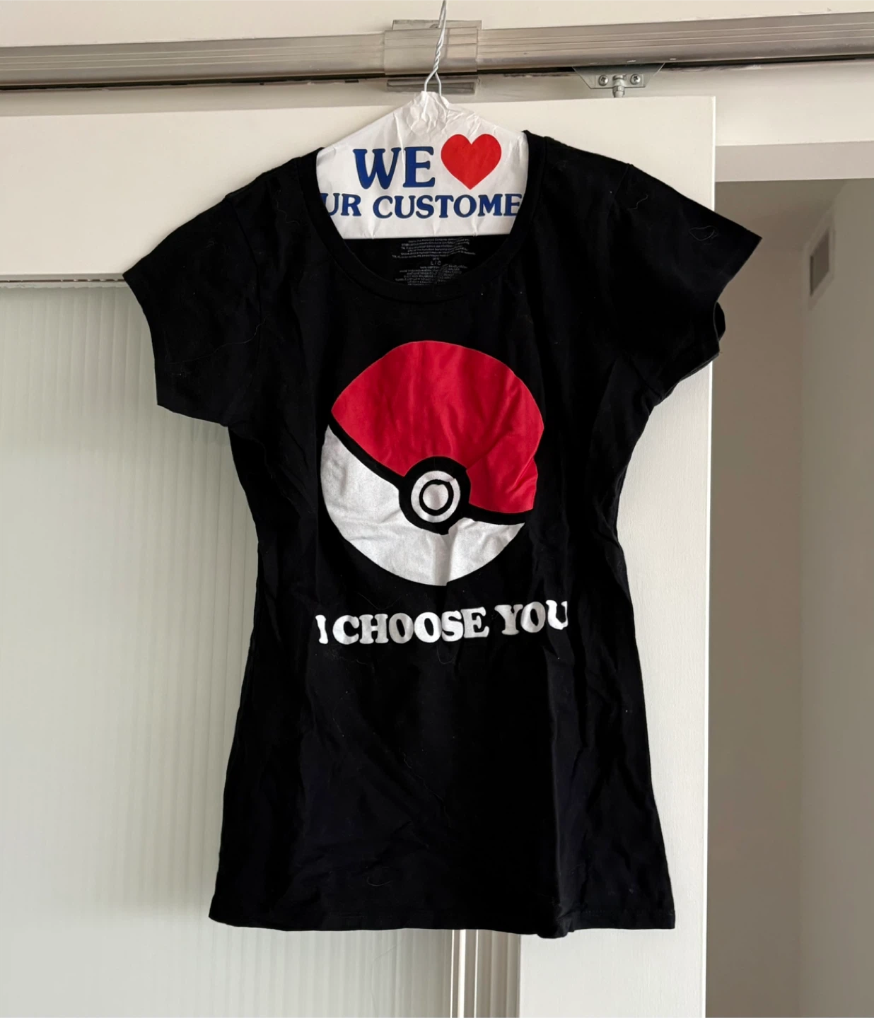 Pokémon “I Choose You” Graphic Tee (Women’s M)