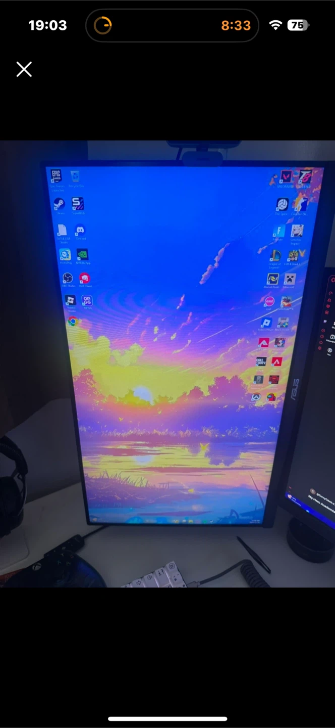 ASUS TUF 165Hz Monitor (VG249Q1A) + Monitor Arm - photo 2