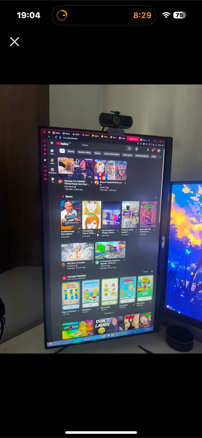 ASUS TUF 165Hz Monitor (VG249Q1A) + Monitor Arm - photo 3