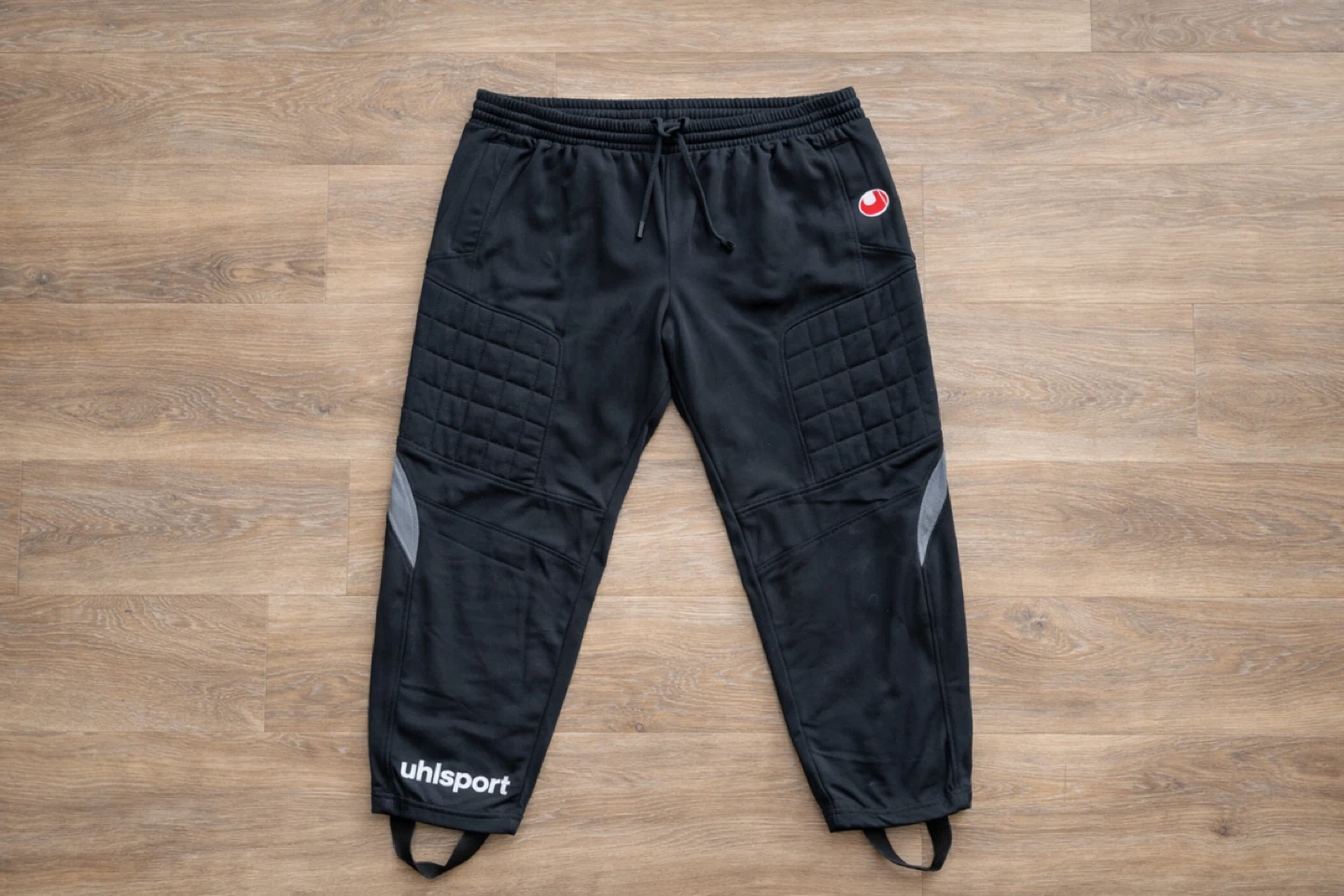 Uhlsport Padded Soccer Goalie Pants Black - Medium