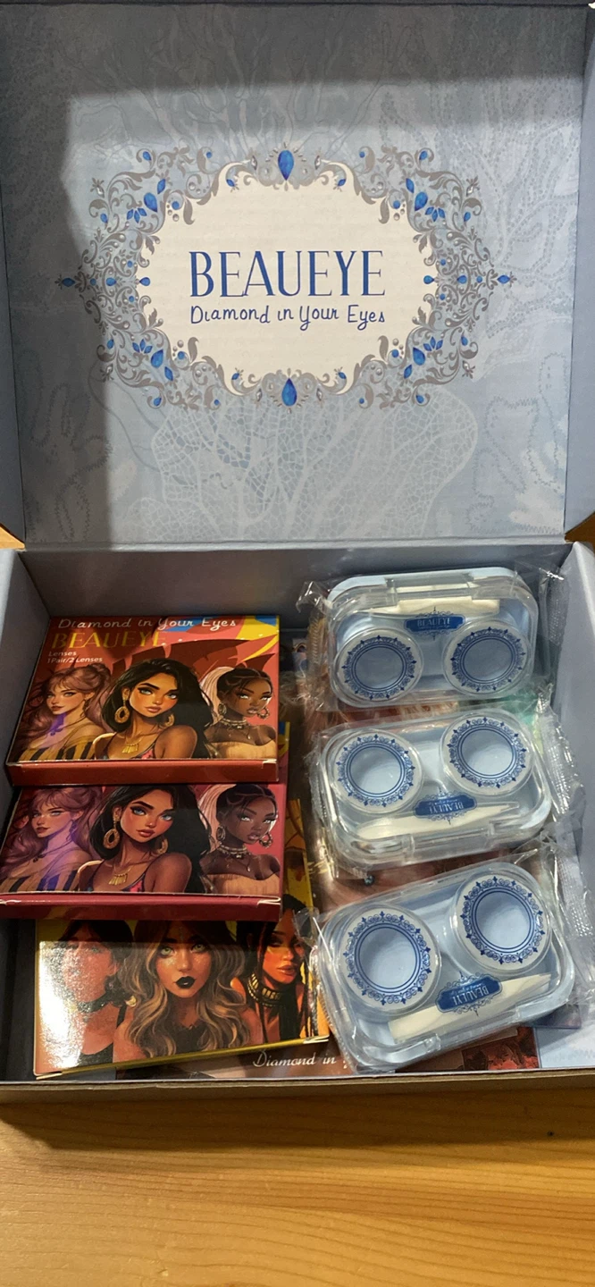 BEAU EYE  Contact Lenses Box