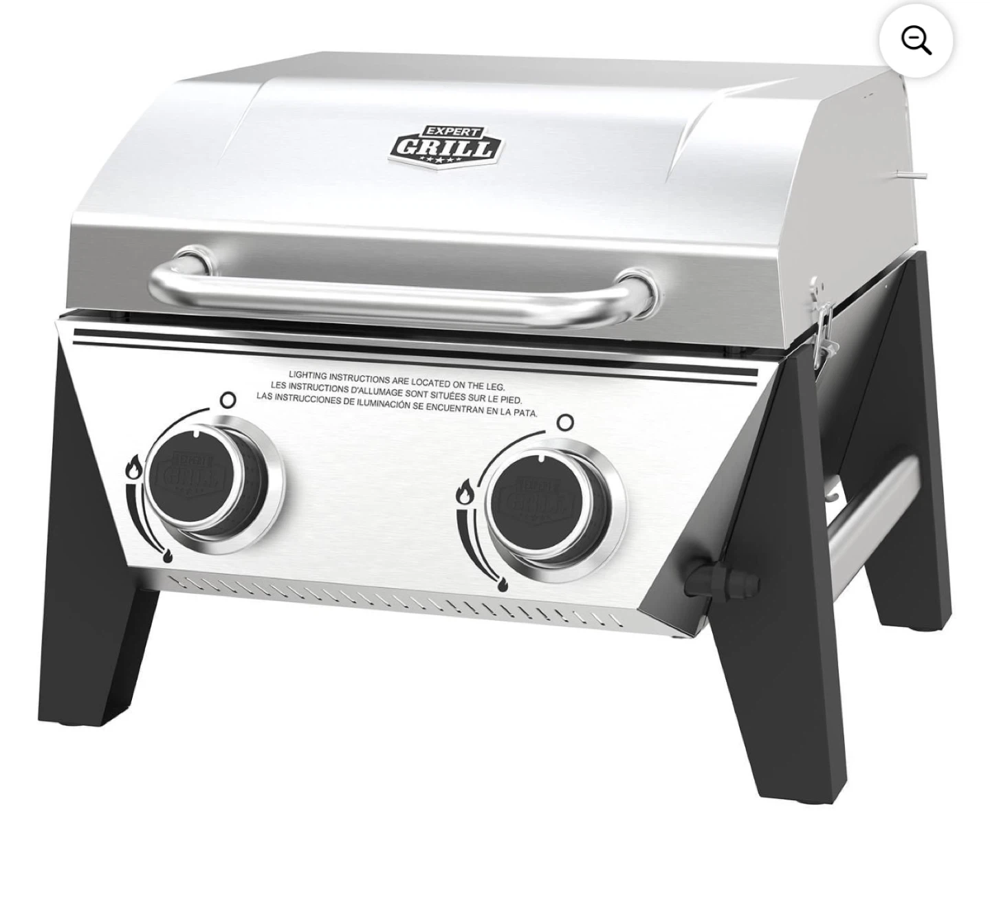 Brandnew 2-Burner Tabletop Gas BBQ Grill