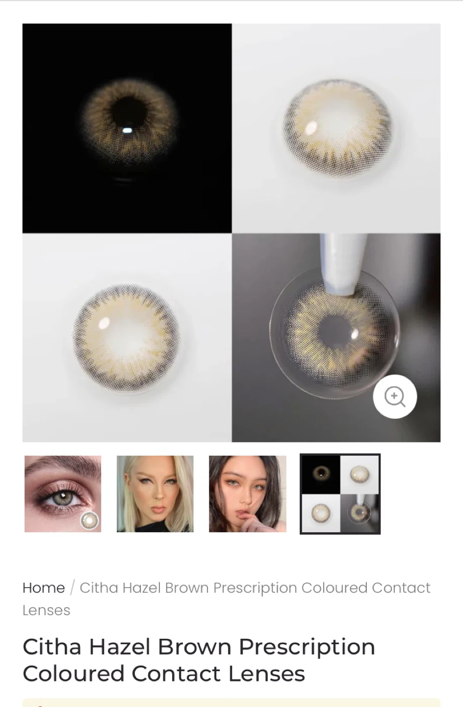 BEAU EYE  Contact Lenses Box - photo 4