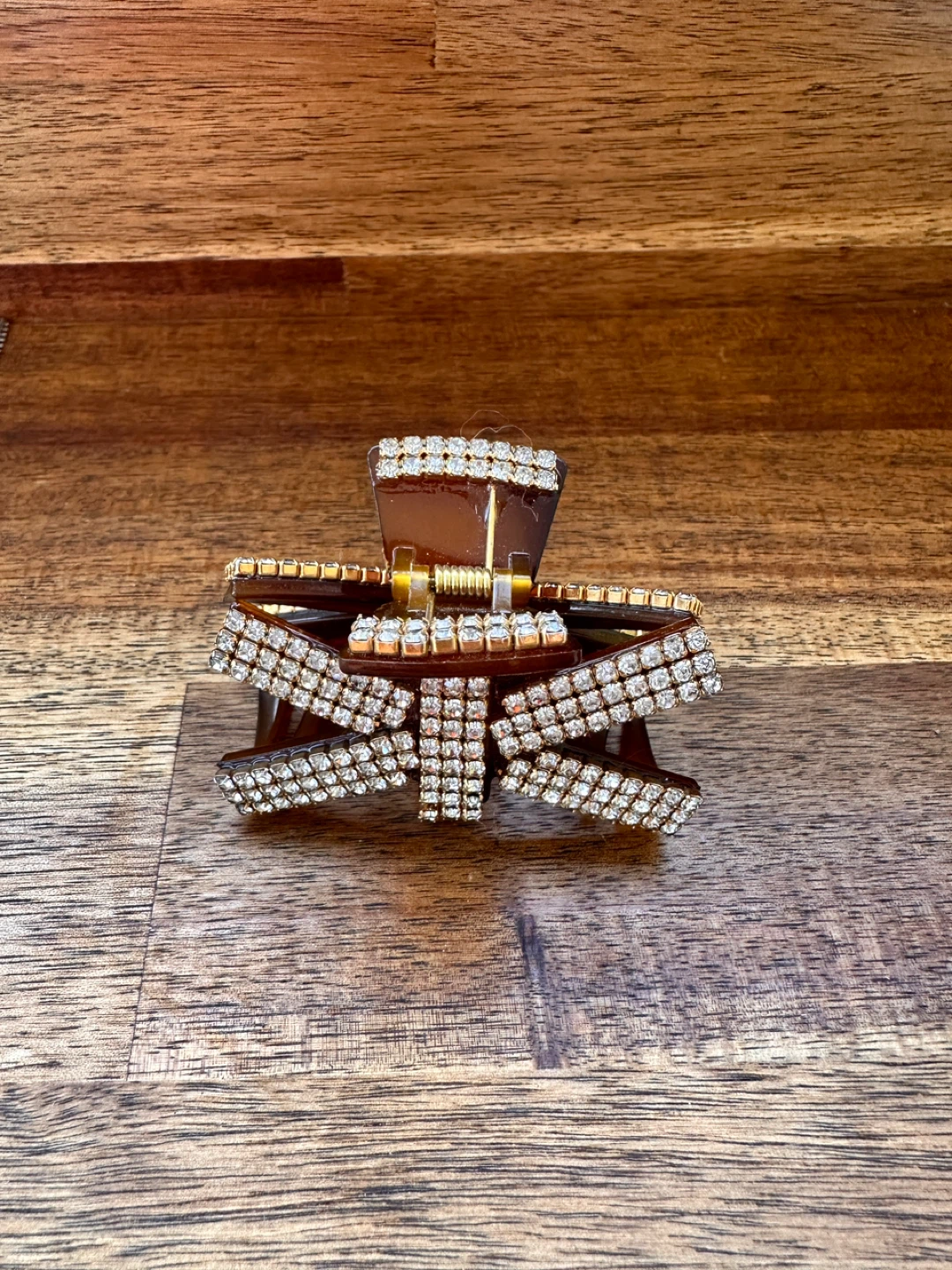 Sparkly Bow Hair Claw Clip - photo 2
