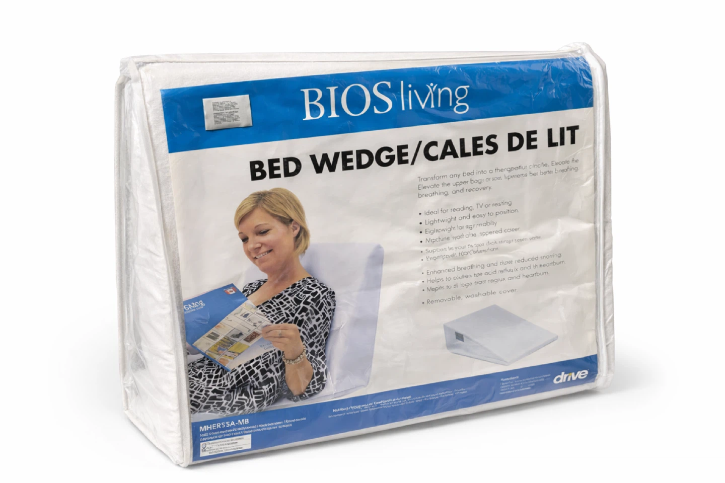 BIOS Living Bed Wedge Pillow