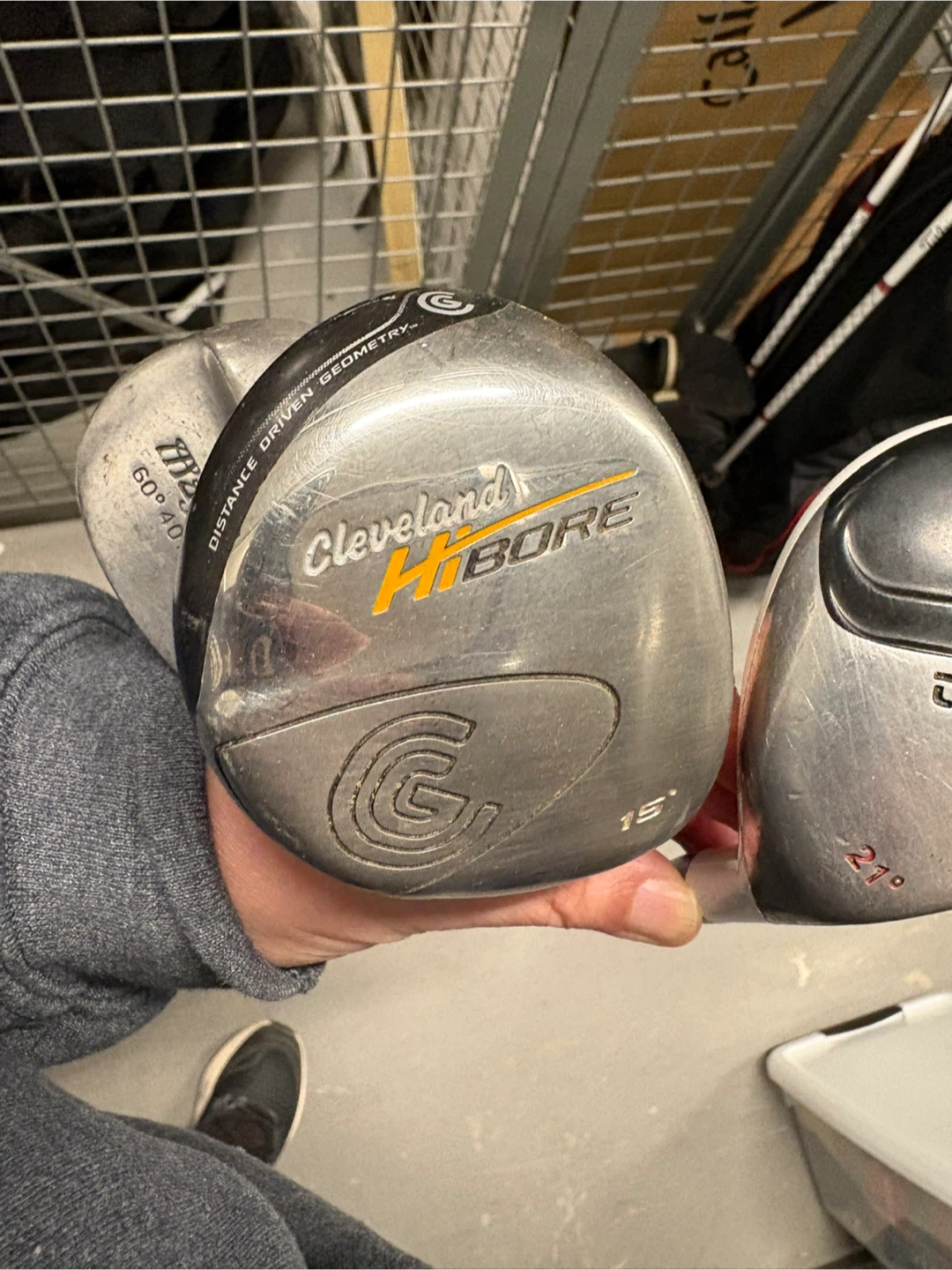 3 Golf Clubs Driver + Wedge + Hybrid - photo 3