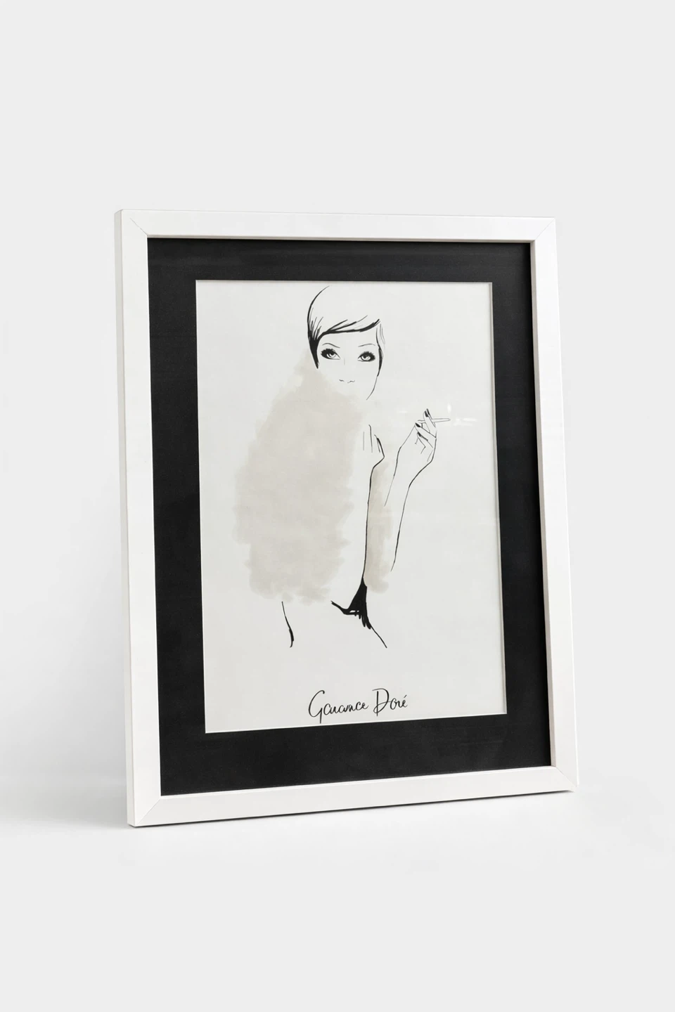 Garance Doré Framed Fashion Illustration Print