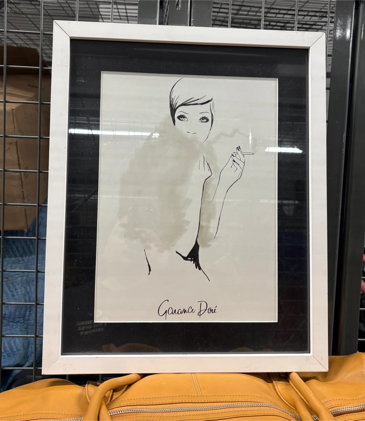 Garance Doré Framed Fashion Illustration Print - photo 2