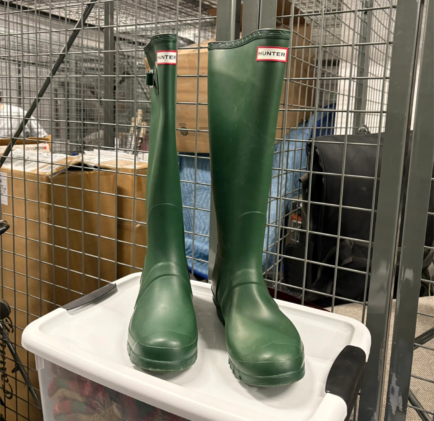 Hunter Original Tall Green Boots - photo 2