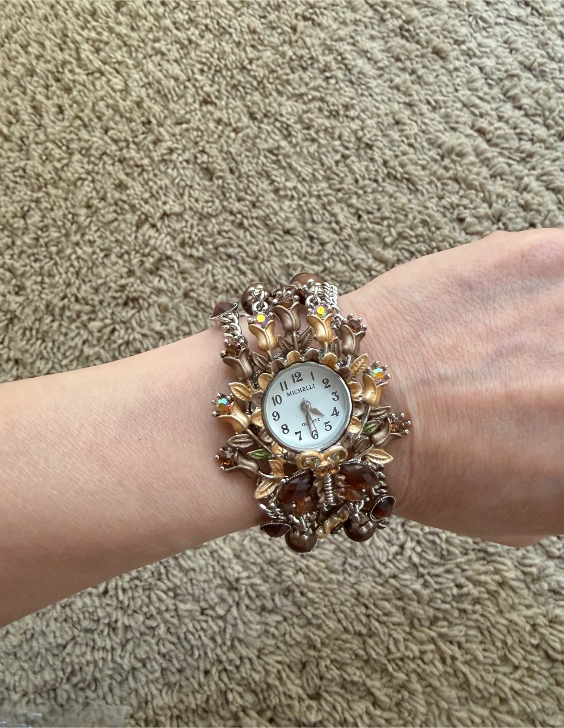 Women's Watch - Ornate Floral Bracelet