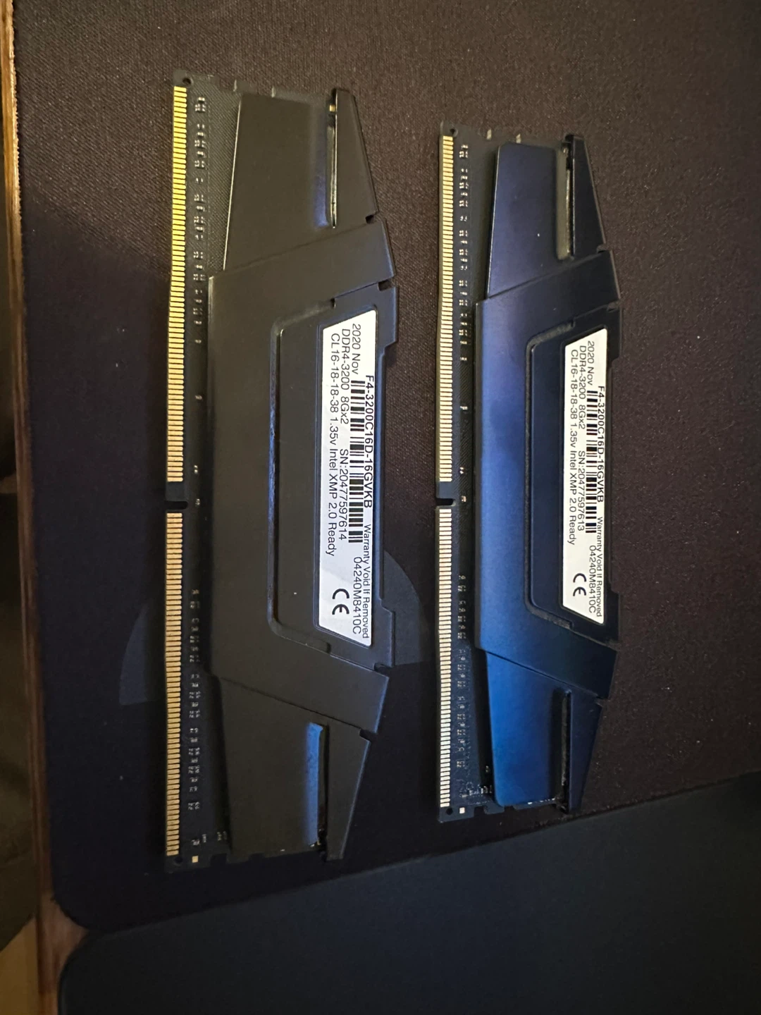 G.Skill Ripjaws V DDR4 RAM 16GB (2x8) 3200mhz - photo 2