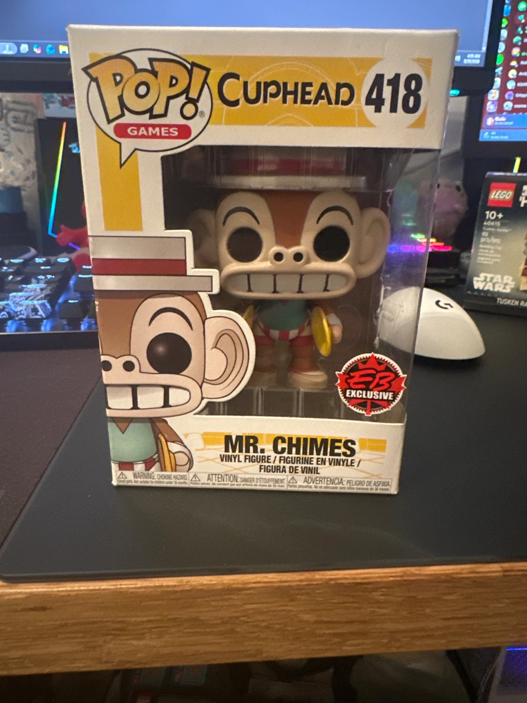 Funko Pop Cuphead Mr. Chimes Vinyl Figure #418