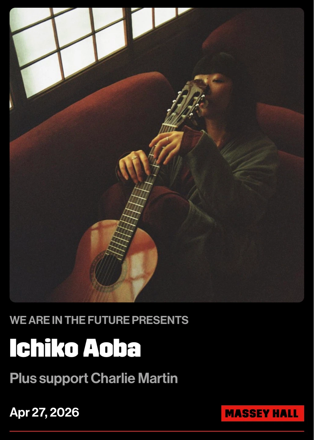 Ichiko Aoba ticket Toronto